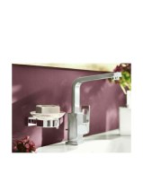 Grohe Eurocube DC Supersteel L-Size Μπαταρία Νιπτήρος 23135DCO 3